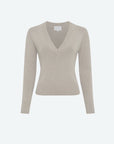 Molli - Beaute V-Neck Pullover in Soie