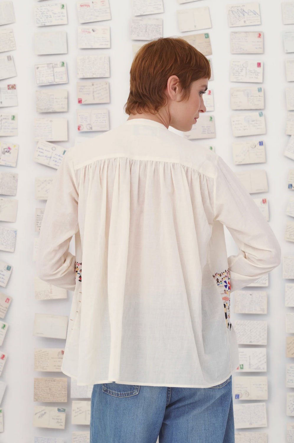Mii COLLECTION  -  Shirt Natalie in Provence - Natural