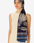 INOUI EDITIONS - Neptune Scarf 100 in Navy