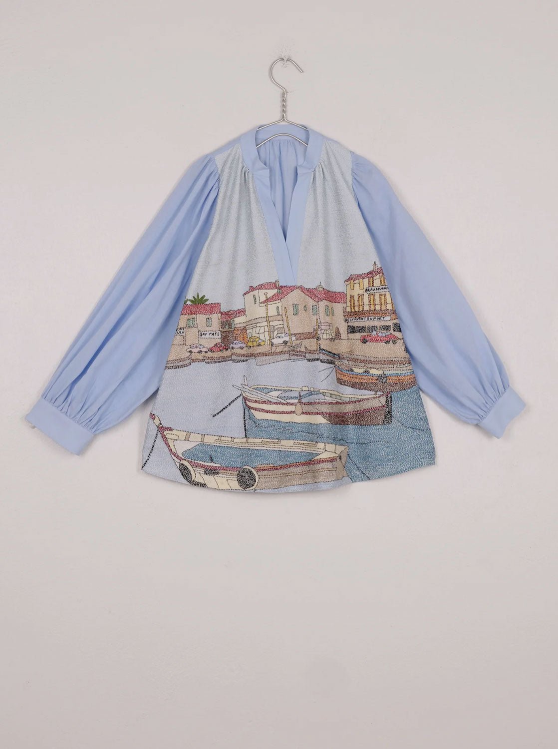Mii COLLECTION  -  Shirt Provence Shirt in Sky Blue