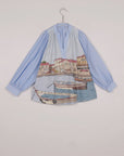 Mii COLLECTION  -  Shirt Provence Shirt in Sky Blue