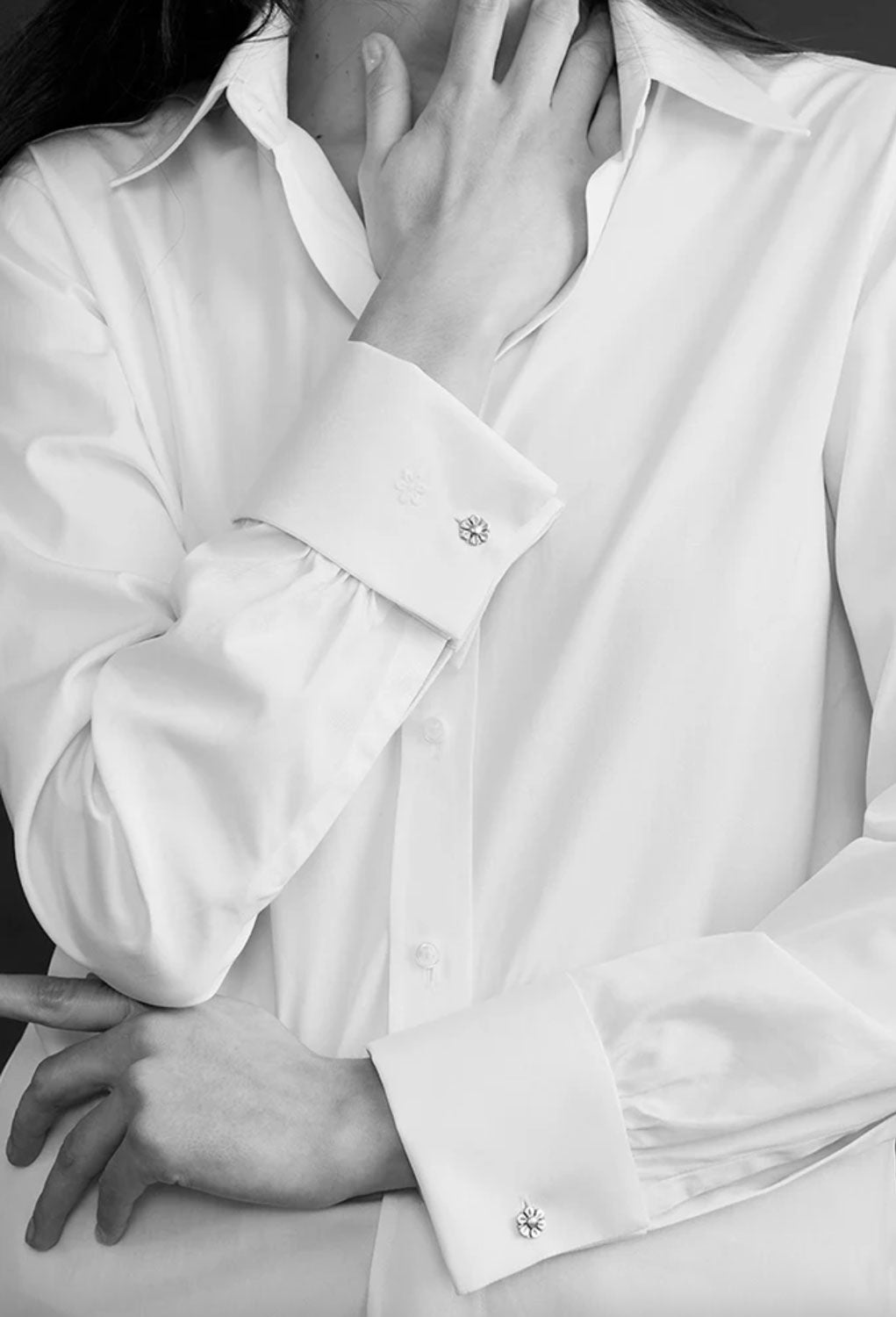 BOURRIENNE - Classic Shirt Numero IX in White