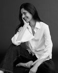 BOURRIENNE - Classic Shirt Numero IX in White