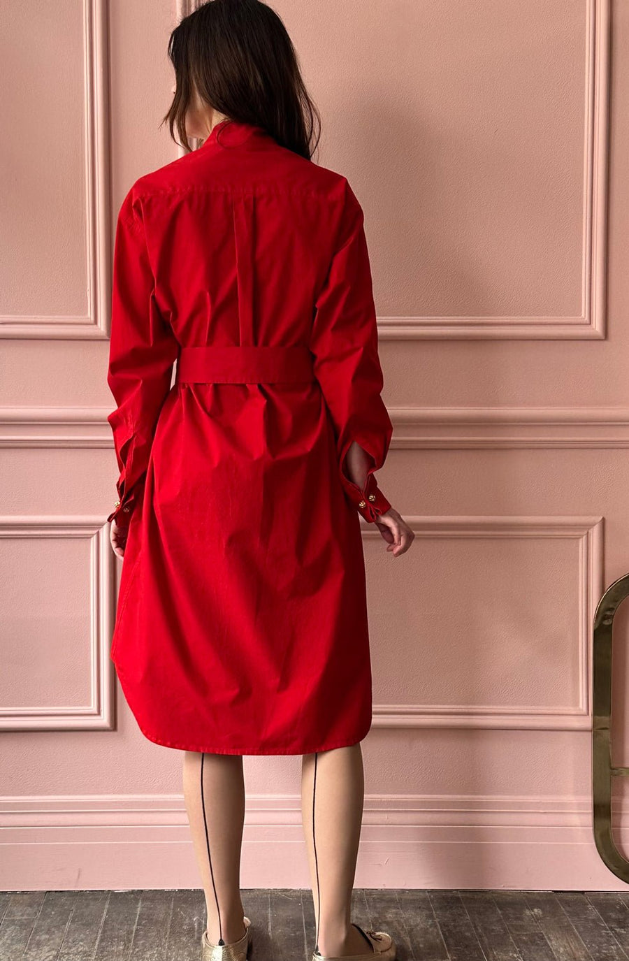 LES PRAIRIES DE PARIS - Robe Leo in Rouge