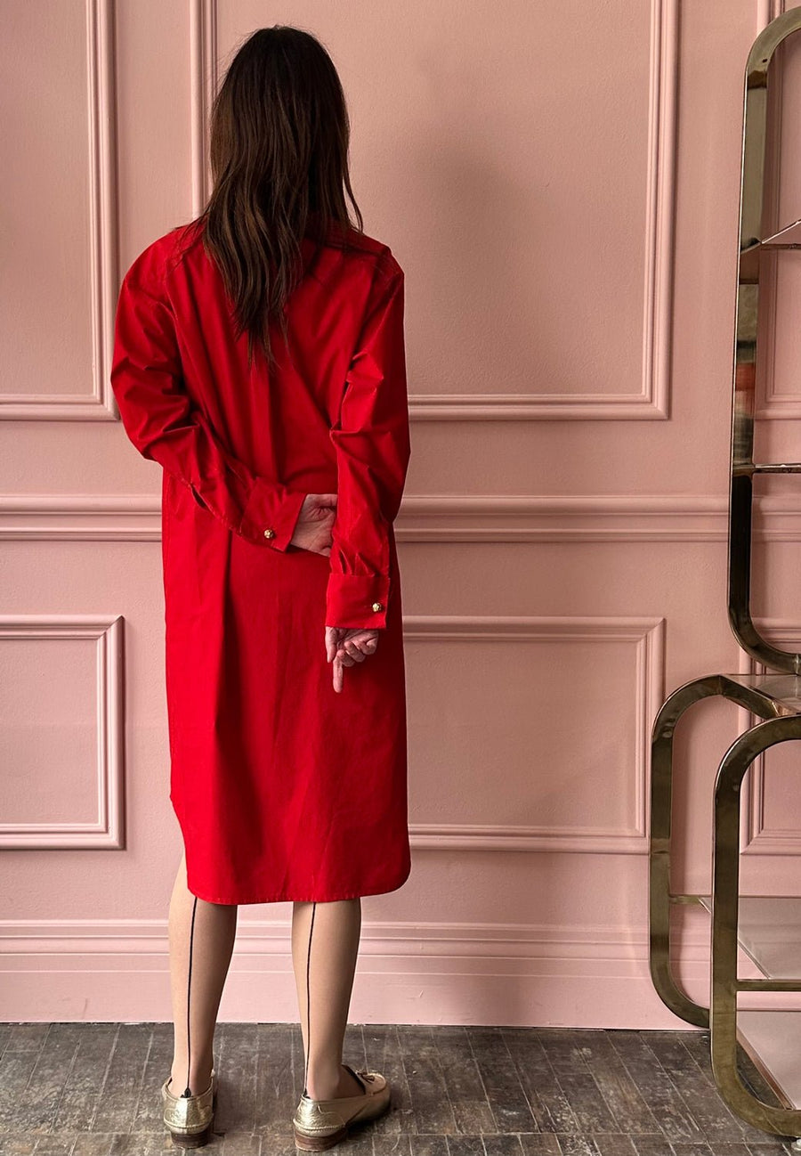 LES PRAIRIES DE PARIS - Robe Leo in Rouge
