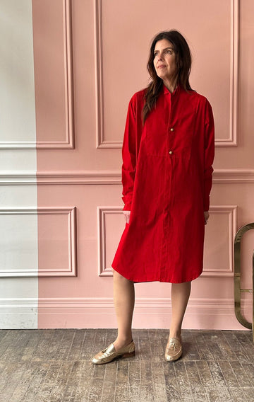 LES PRAIRIES DE PARIS - Robe Leo in Rouge