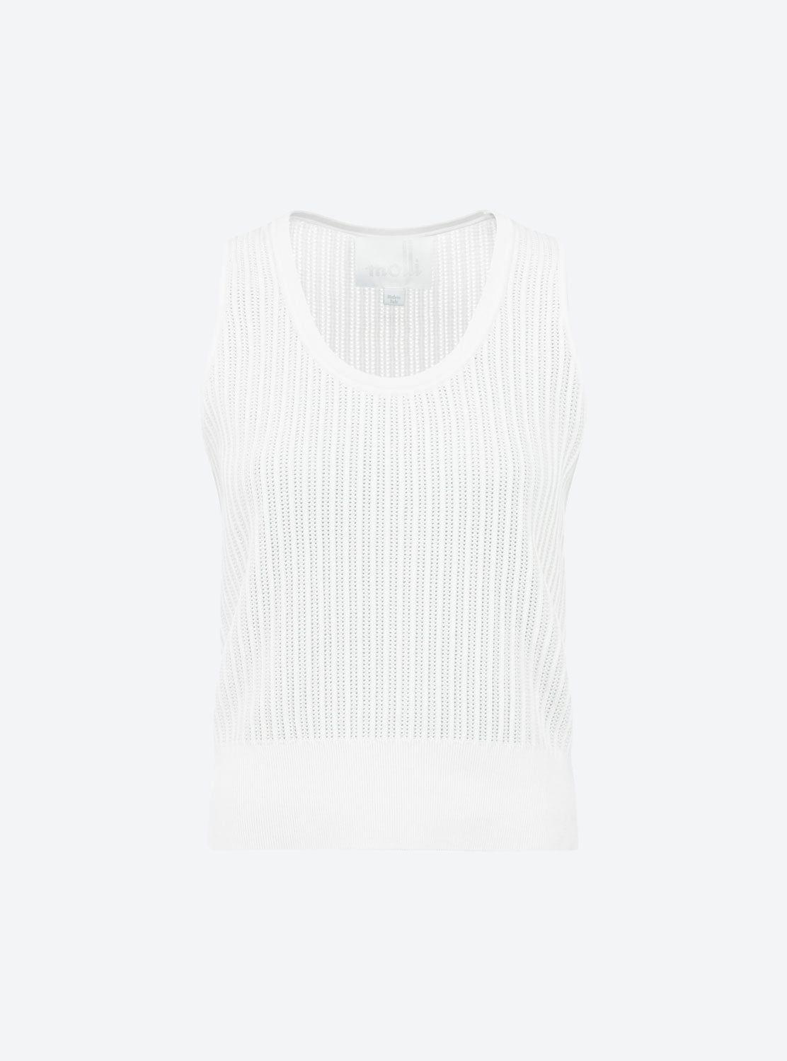 MOLLI - ETE Knitted Tank Top in Milk
