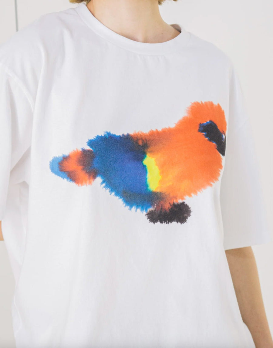 W.I.L.D. A.N.I.M.A.L.S. - Parrot T-shirt in White