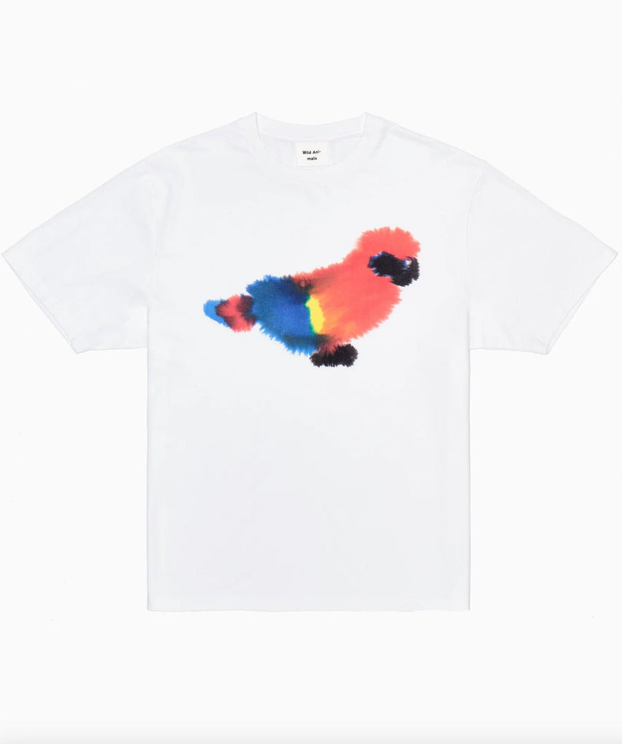 W.I.L.D. A.N.I.M.A.L.S. - Parrot T-shirt in White