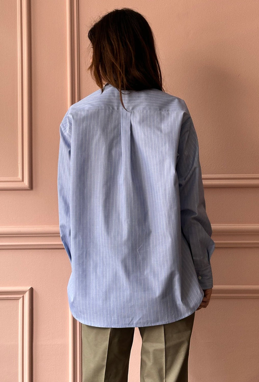 LES PRAIRIES DE PARIS - Chemise Lucky in Blue Stripe