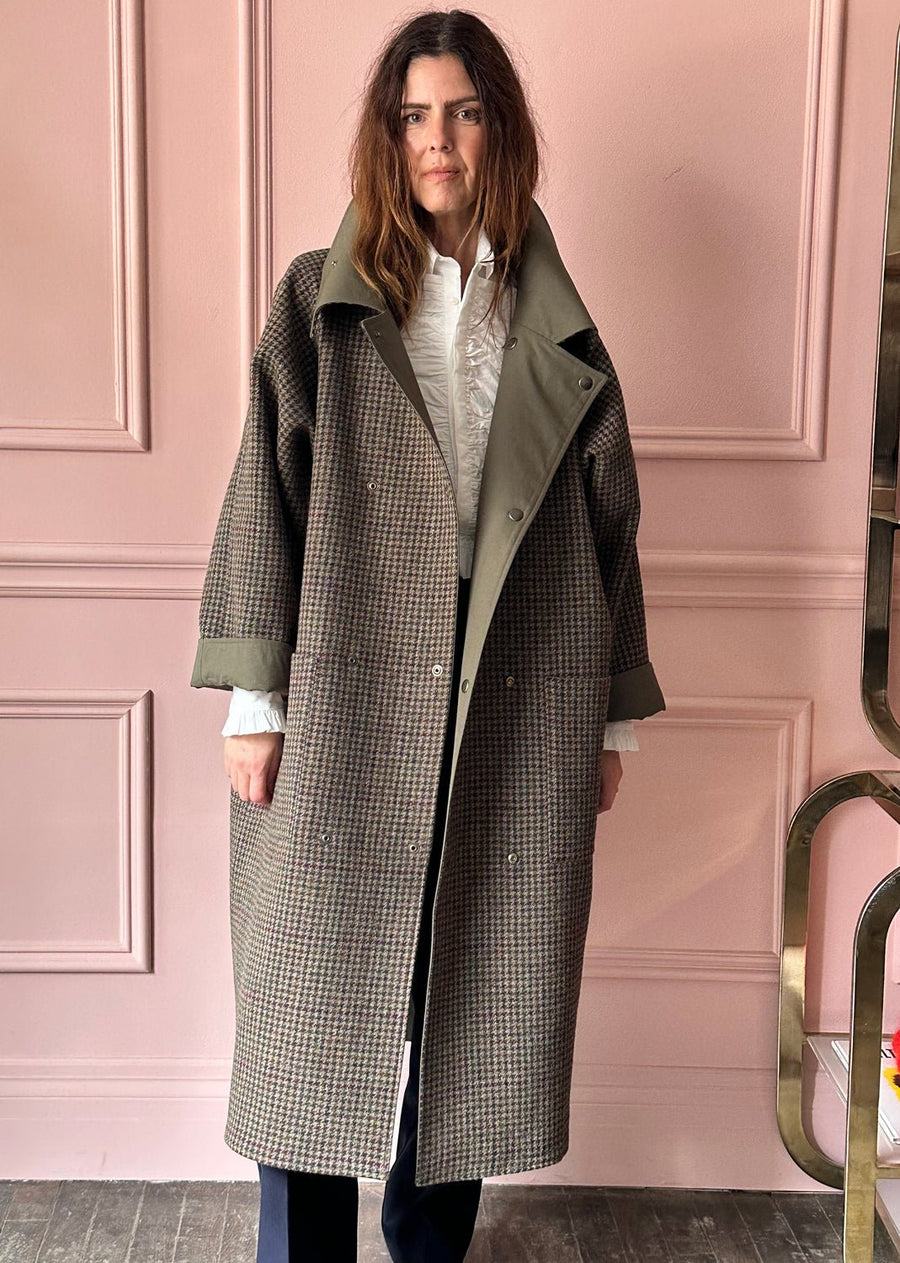 Les Prairies de Paris - Coat British in Khaki