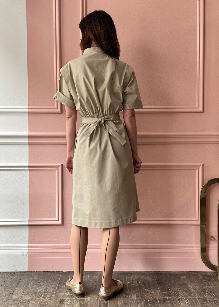 LES PRAIRIES DE PARIS - Robe Jackot in Khaki