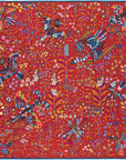 INOUI EDITIONS - RENE PERROT Square 65cm Scarf in Brown