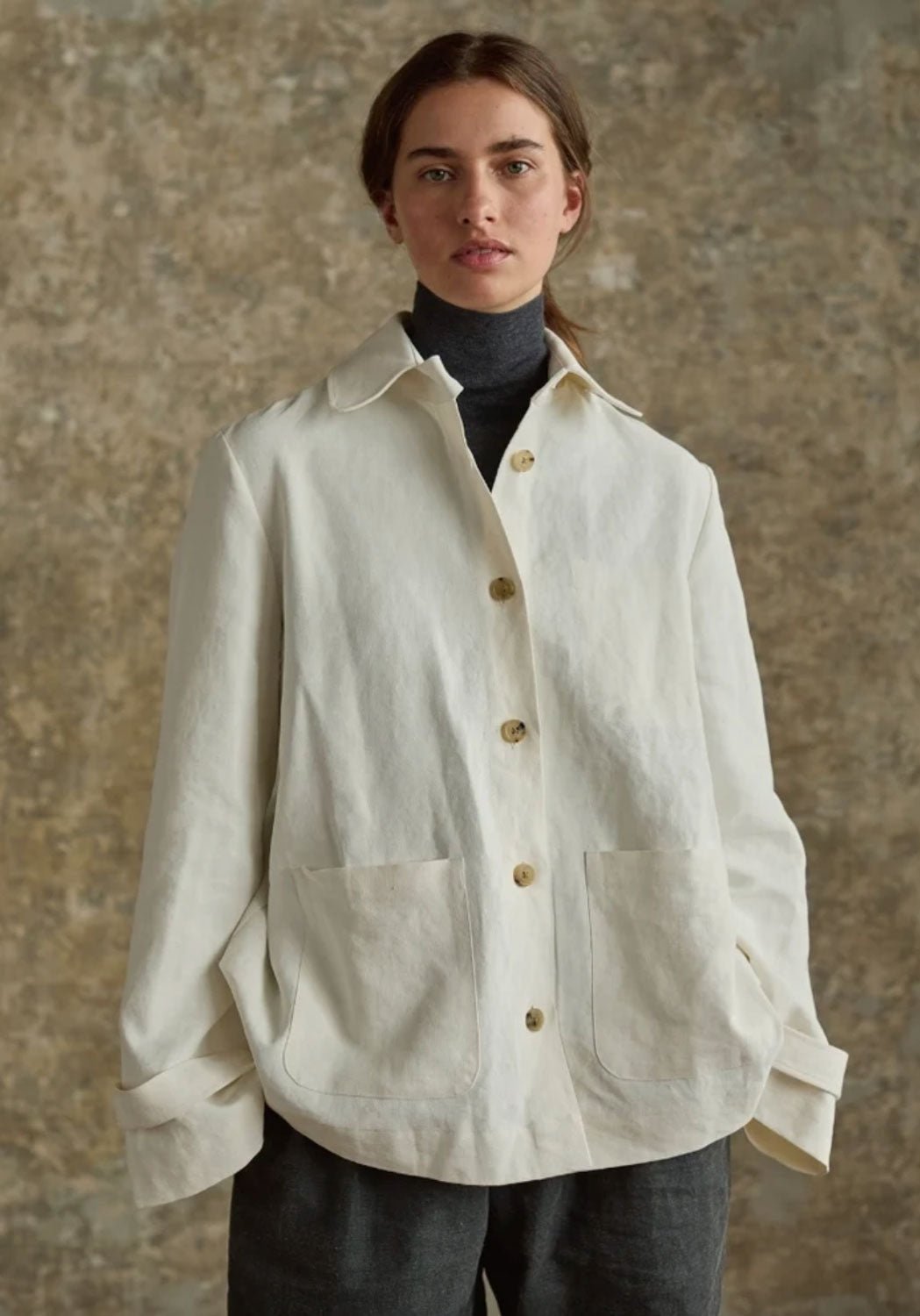 BOURRIENNE - Chemise Pigment in White