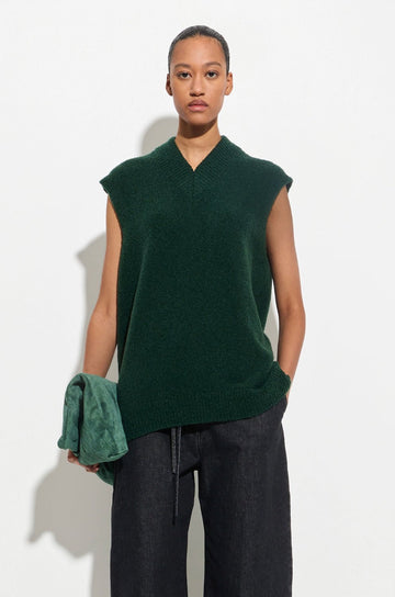 CHRISTIAN WIJNANTS - Knit Vest in Pine Green