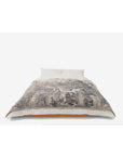 INOUI EDITIONS - PIRANESI Quilt in Beige/Black