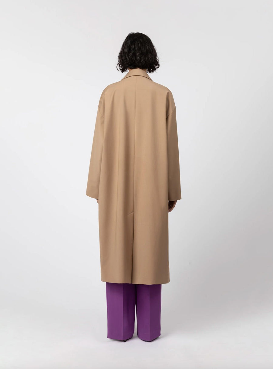 INDRESS - Po Trench Coat in Beige