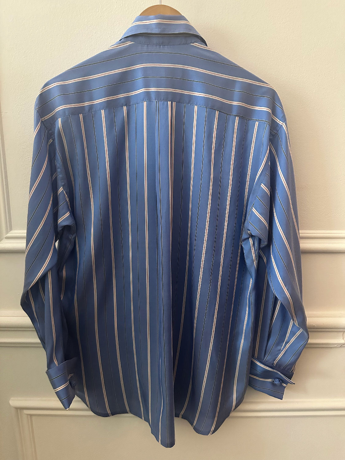 LES PRAIRIES DE PARIS - Silk Chemise PRUNE in Ciel