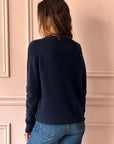ROBERTO COLLINA - Cashmere Crewneck in Navy