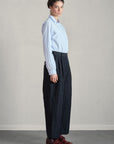 BERGFABEL - REBBY Pants in Navy Stripe
