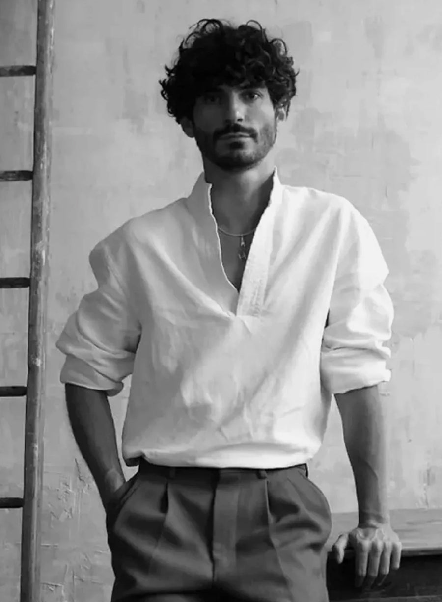BOURRIENNE - Sculpteur Shirt in White