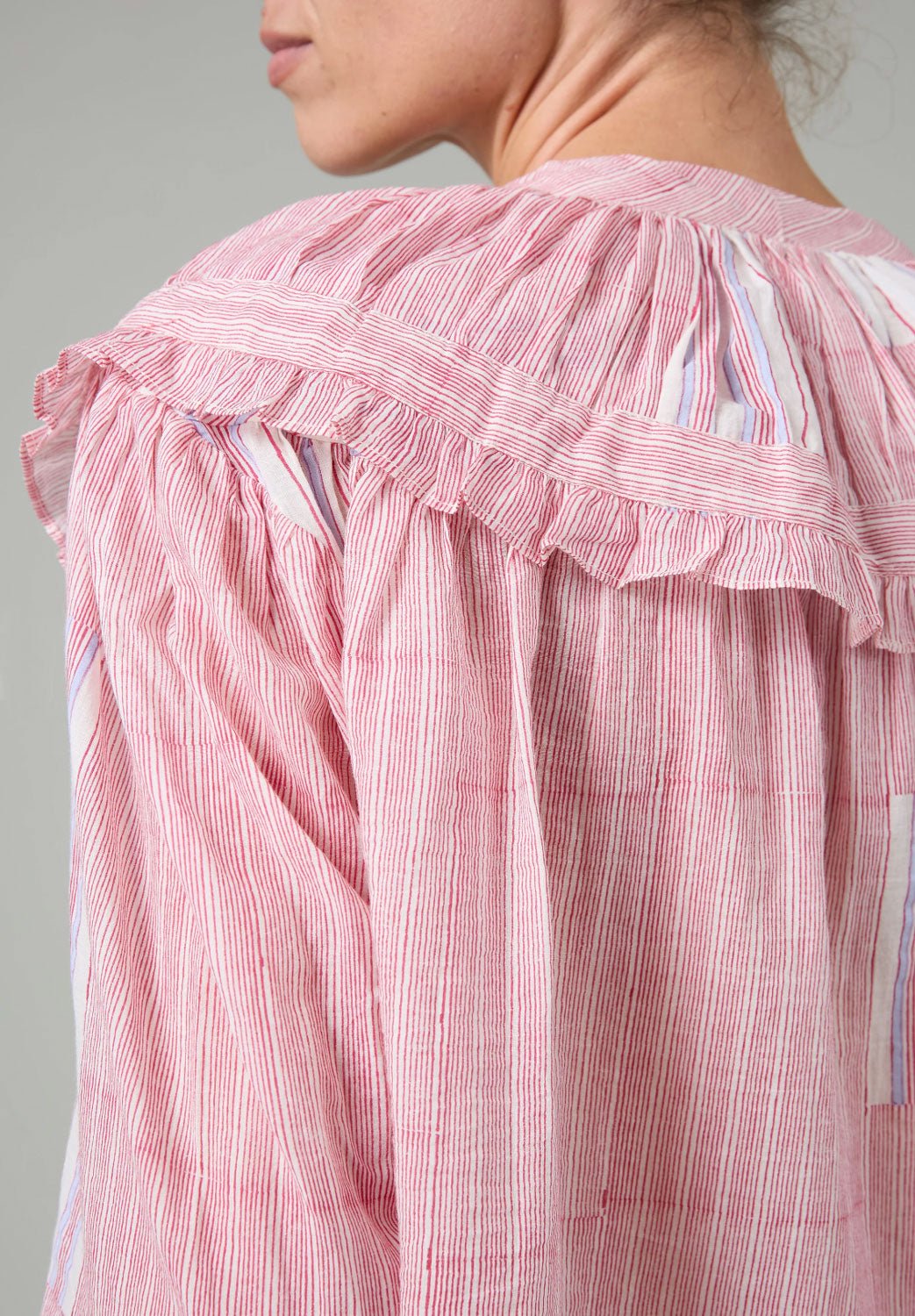 THIERRY COLSON - Dauphine Top in Red/Neel Pirate Stripes