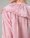 THIERRY COLSON - Dauphine Top in Red/Neel Pirate Stripes