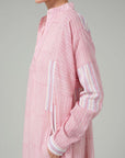 THIERRY COLSON - Parvati Caftan Dress in Red+ Neel Stripes