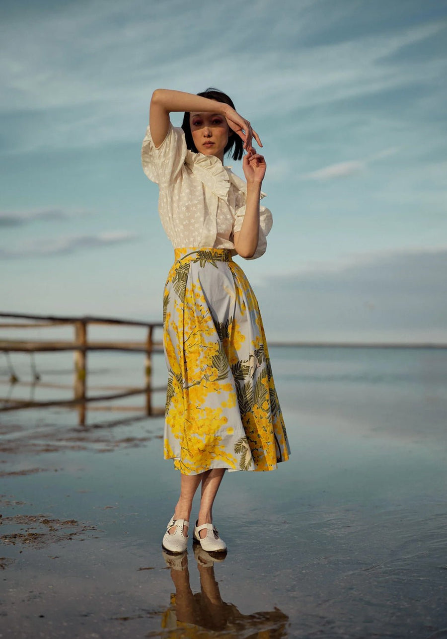 THIERRY COLSON - Wynona Skirt in Yellow