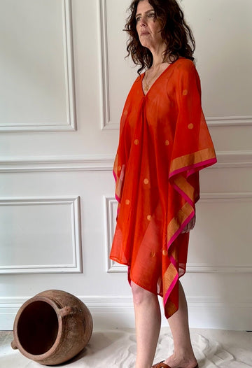 TWO NY - One of a Kind Caftan in Orange