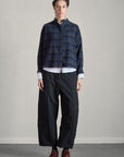 BERGFABEL - TINA Shirt in Carbon Check