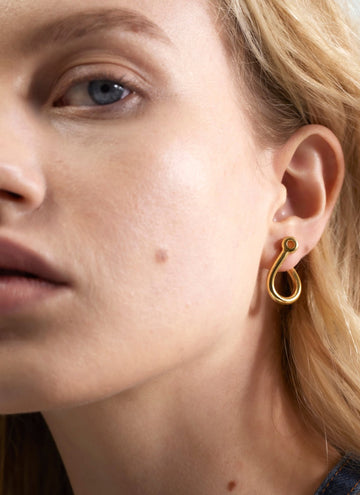 Wouters & Hendrix - Wouters + Hendrix Twist Lock Earrings