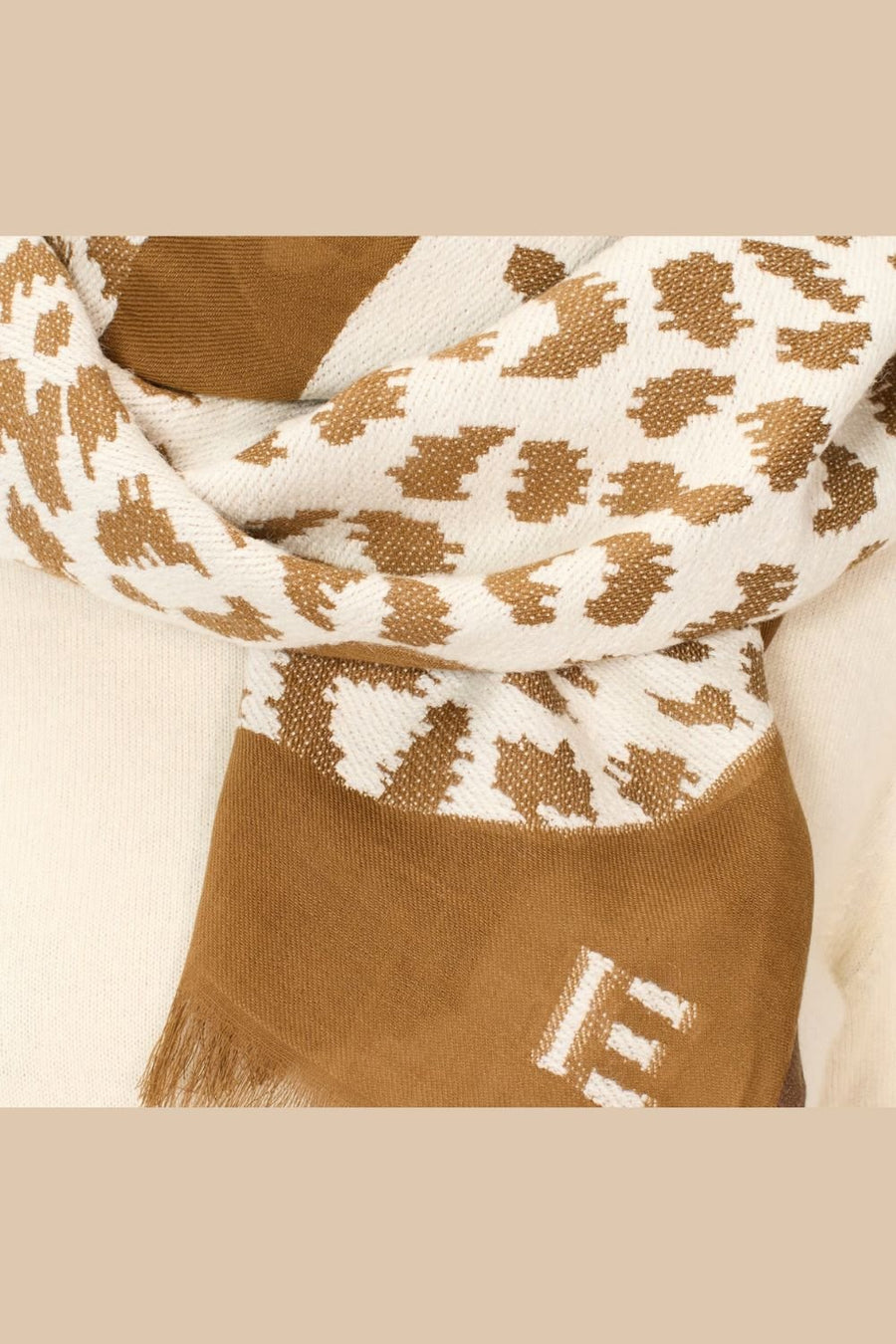 INOUI EDITIONS - Fetiche 70 Scarf in Brown