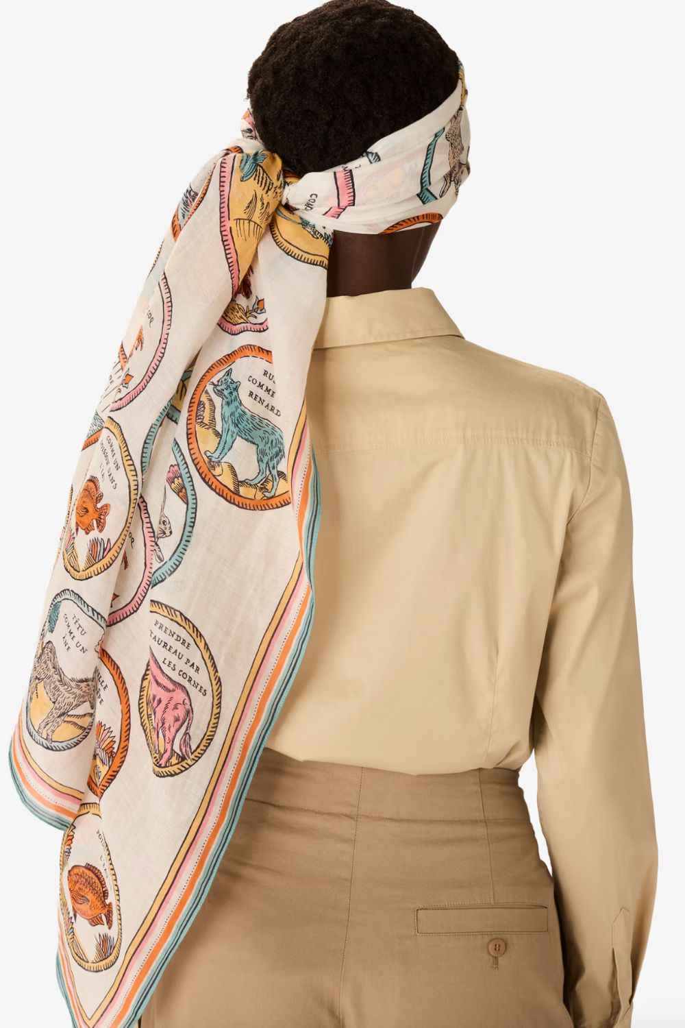 INOUI EDITIONS - Chance 100 Scarf in Off White