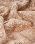 Cushendale Mills - Mooneen Mohair Blanket in Cocoa