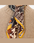 INOUI EDITIONS - Square 65 Papillons Scarf in Natural