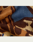 Inoui Editions - Square 130 Papillons Scarf in Duck Blue