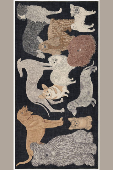 INOUI EDITIONS - Toutou 100 Scarf in Black
