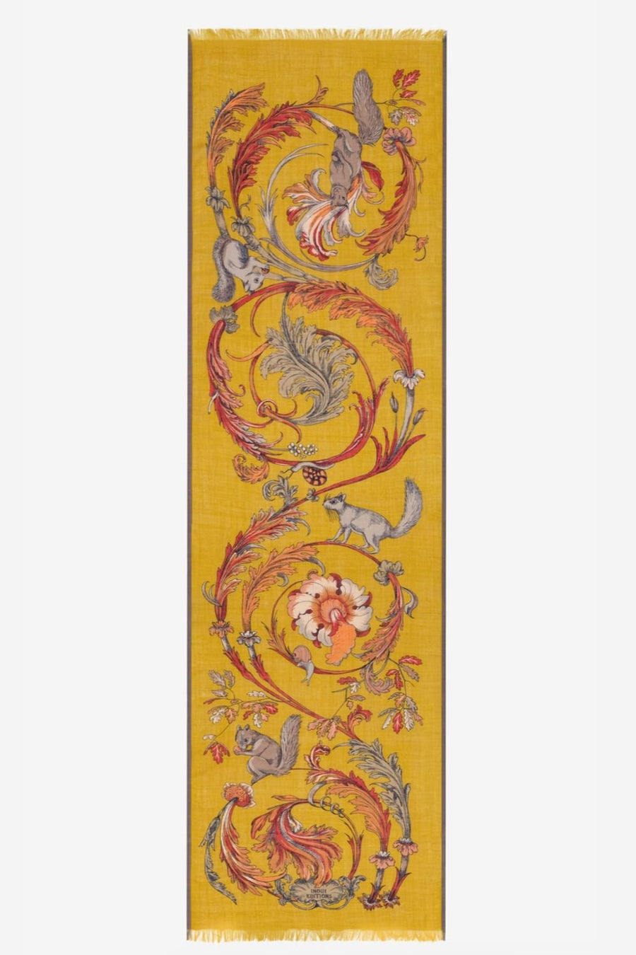 INOUI EDITIONS - 55 Rococo Scarf in Saffron
