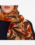 INOUI EDITIONS - Leonard 100cm Scarf in Orange