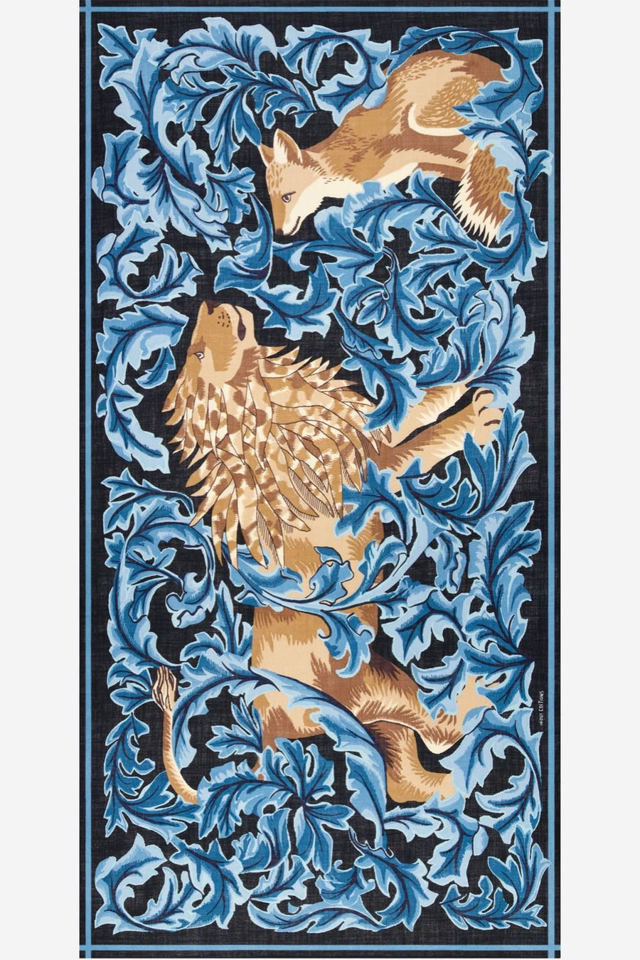 INOUI EDITIONS - Leonard 100cm Scarf in Blue