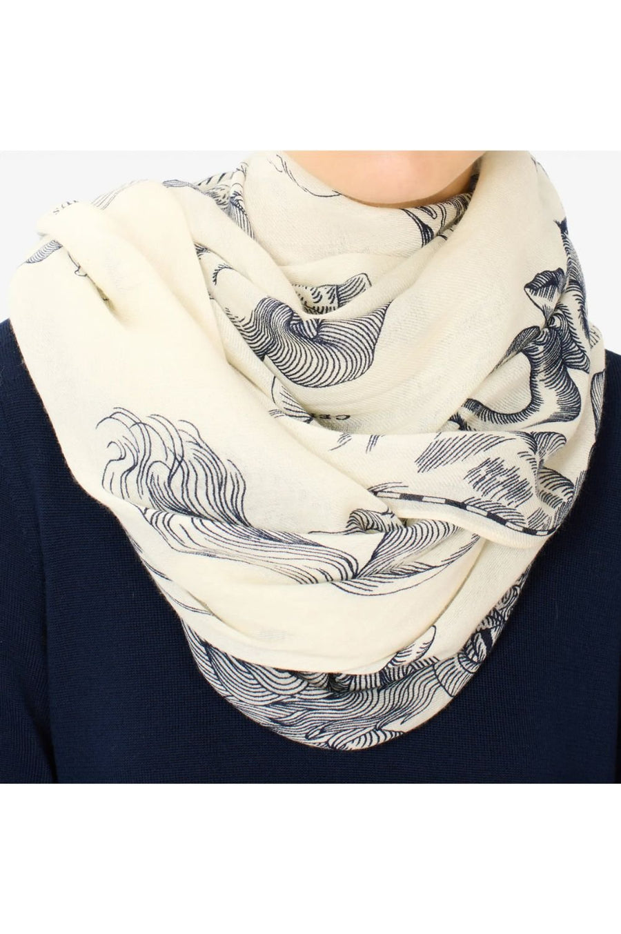 INOUI EDITIONS - 100 Scarf Astrologie in White