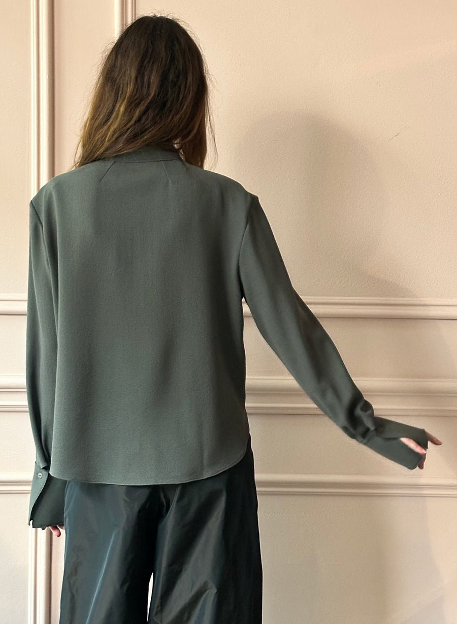 VERONIQUE LEROY -Classic Shirt in Smoke