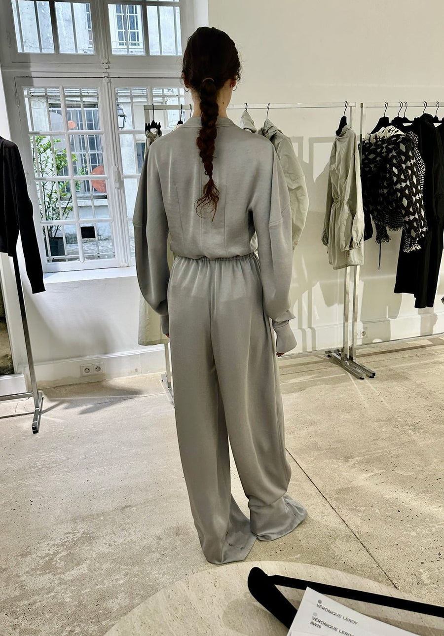 VERONIQUE LEROY - Viscose Pants in Granite