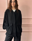 VERONIQUE LEROY - Wide Pocket Jacket in Black