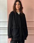 VERONIQUE LEROY - Wide Pocket Jacket in Black