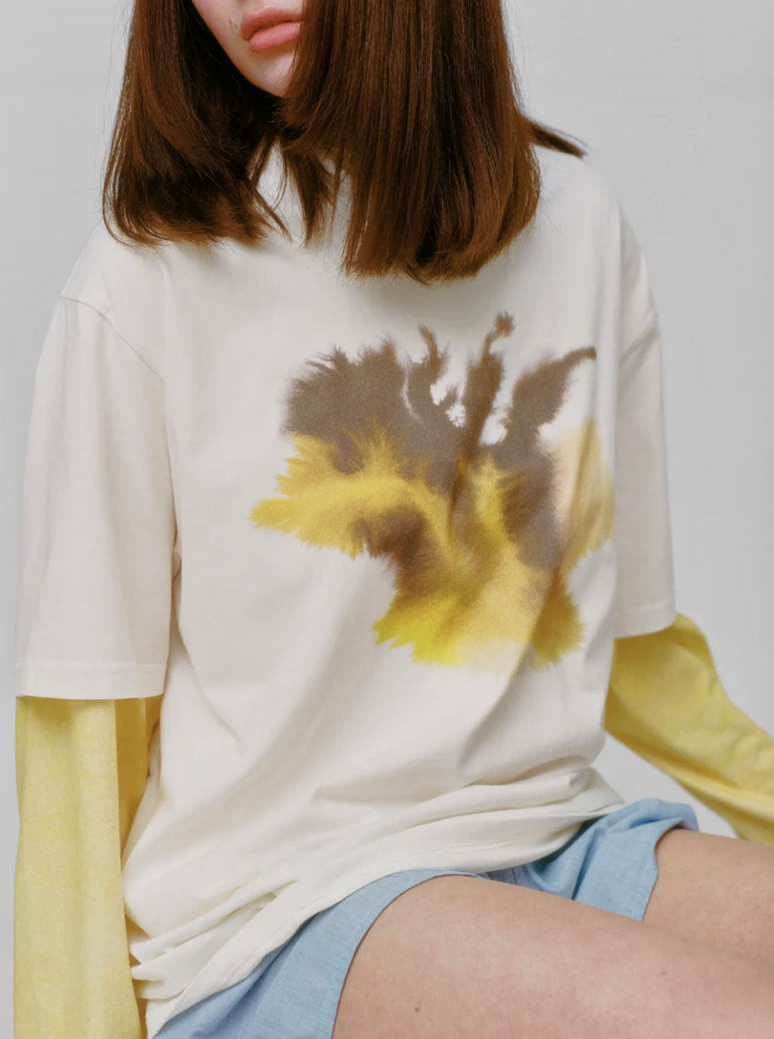 W.I.L.D. A.N.I.M.A.L.S. - Bumblebee T-shirt in Off-white