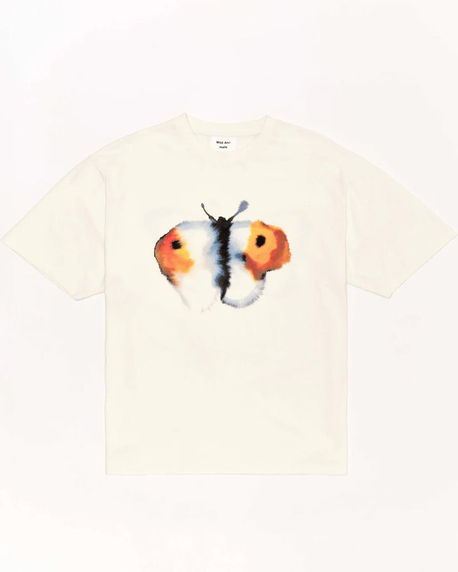 W.I.L.D. A.N.I.M.A.L.S. - Butterfly,butterfly T-shirt in Natural