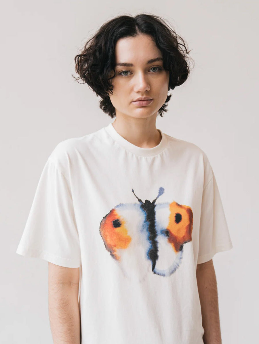 W.I.L.D. A.N.I.M.A.L.S. - Butterfly,butterfly T-shirt in Natural