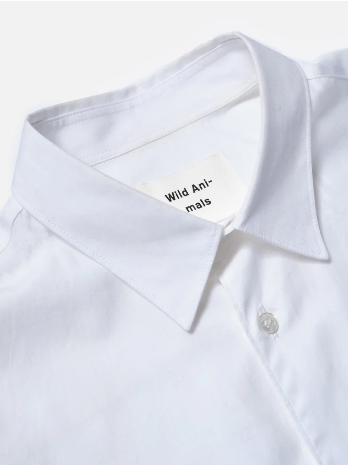 W.I.L.D. A.N.I.M.A.L.S. - Button-down Butterfly Shirt in White